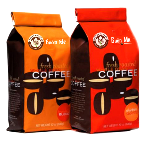 Cà phê Arabica nguyên chất rang mộc Buôn Mê Coffee